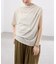 HAKUJI/ハクジ crepe jersey asym T Tシャツ H232617