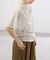 HAKUJI/ハクジ crepe jersey asym T Tシャツ H232617