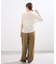 HAKUJI/ハクジ crepe jersey asym T Tシャツ H232617