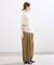 HAKUJI/ハクジ crepe jersey asym T Tシャツ H232617