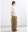 HAKUJI/ハクジ crepe jersey asym T Tシャツ H232617