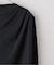 HAKUJI/ハクジ crepe jersey asym T Tシャツ H232617