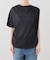 HAKUJI/ハクジ crepe jersey asym T Tシャツ H232617
