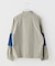 KEBOZ NECK ZIP FLEECE PULLOVER
