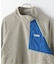 KEBOZ NECK ZIP FLEECE PULLOVER