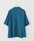 KEBOZ BALL KNIT ZIP UP SHIRT