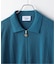 KEBOZ BALL KNIT ZIP UP SHIRT