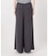 《2点セット》手洗い可 / インナー付きフィブリルライクストレートパンツ