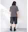 フレンチヘンリーネックTシャツ