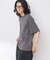 フレンチヘンリーネックTシャツ