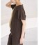 《手洗い可》ハイブリッドリネンTブラウス