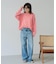 《WEB限定カラー有り / 追加》ペーパーヤーン2WAYルーズプルオーバー