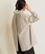 Back open シャツ