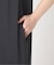 dull satin パンツドレス