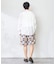 Garment wash Madras Shorts