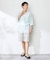 Garment wash Madras Shorts