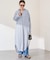 ワッシャーストライプシャツドレス