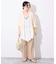 《WEBのみ4サイズ展開/シリーズあり》リネンmixストレッチパンツ