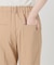 《WEBのみ4サイズ展開/シリーズあり》リネンmixストレッチパンツ