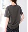 ロゴプリントハーフスリーブTシャツ