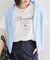 ロゴプリントハーフスリーブTシャツ