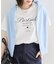 ロゴプリントハーフスリーブTシャツ