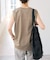 《追加》汗染み防止ファインコットンノースリTシャツ