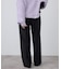 《4サイズ展開》ベルテット2タックストレートパンツ