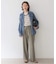 《4サイズ展開》ベルテット2タックストレートパンツ
