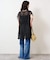Lace layered チュニックブラウス
