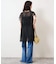 Lace layered チュニックブラウス