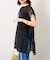 Lace layered チュニックブラウス