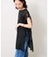 Lace layered チュニックブラウス
