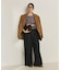 Garment dye mini 裏毛