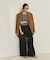 Garment dye mini 裏毛