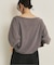 Garment dye mini 裏毛