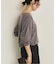 Garment dye mini 裏毛