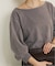 Garment dye mini 裏毛