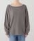 Garment dye mini 裏毛