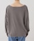 Garment dye mini 裏毛