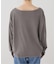 Garment dye mini 裏毛