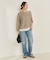 《追加》linen mix loose プルオーバー
