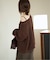 《追加》linen mix loose プルオーバー