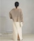 《追加》linen mix loose プルオーバー