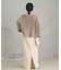 《追加》linen mix loose プルオーバー