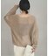 《追加》linen mix loose プルオーバー