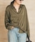 satin シャツ