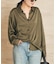 satin シャツ