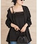 Linen mix lace キャミソール