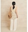 Linen mix lace キャミソール